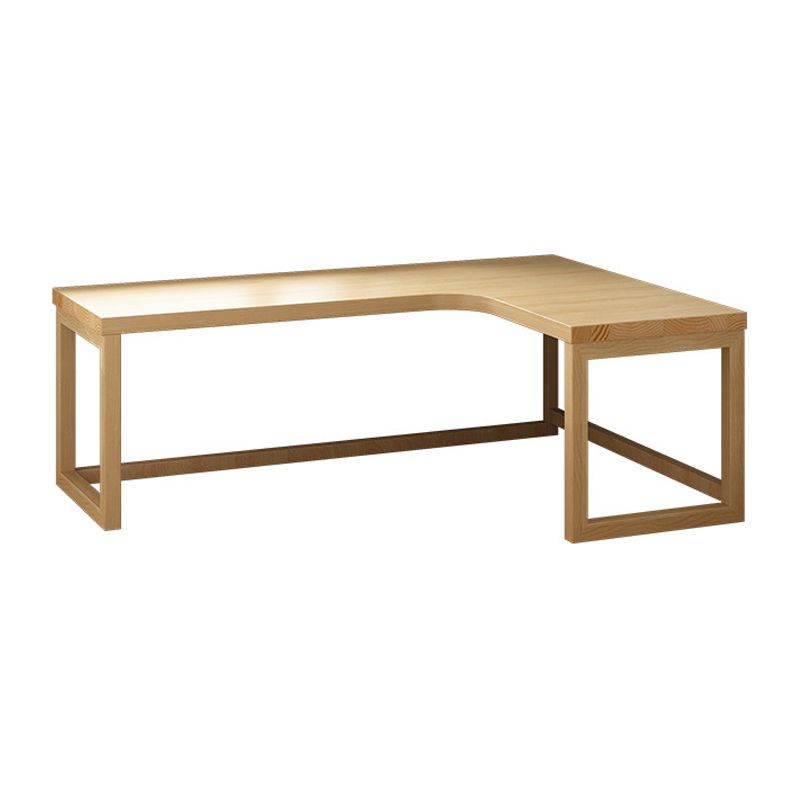 Modern Minimalist Wood Office Desk 29.6" H Writing Desk for Office and Living Room