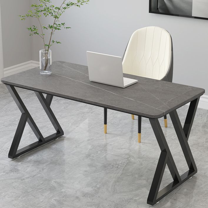 Sintered Stone Home Working Table Industrial Office Sled Base Table