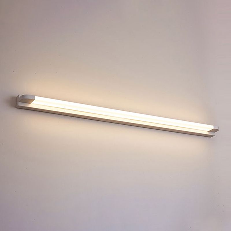 Medra de metal lineal matar el estilo moderno estilo de 1 luce de la pared de la pared de la pared lámpara