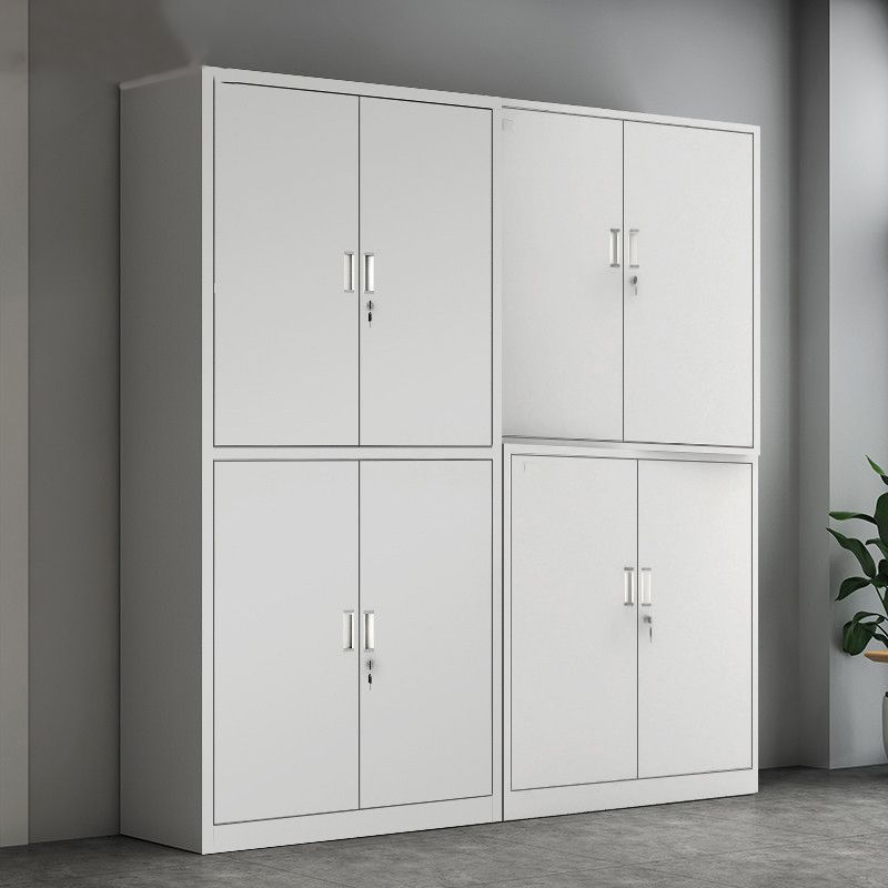 Modern Metal Cabinet Solid Color Filing Cabinet for Home Office