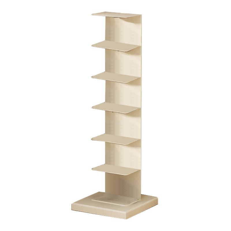 Modern Shelf Bookcase Metal Standard Bookshelf with Shelves for Living Room