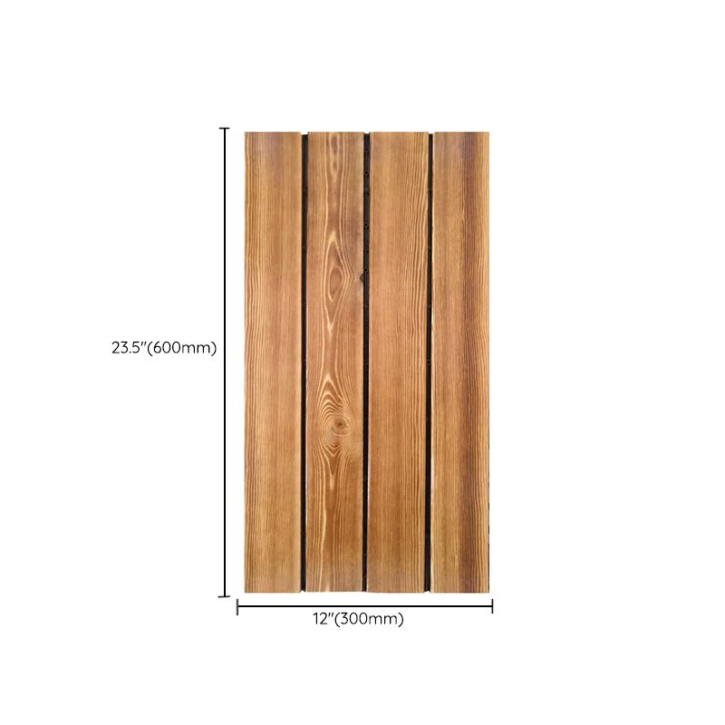 Parquet Pine Floor Tile Water Resistant Click Lock Tradition Wooden Floor for Living Room