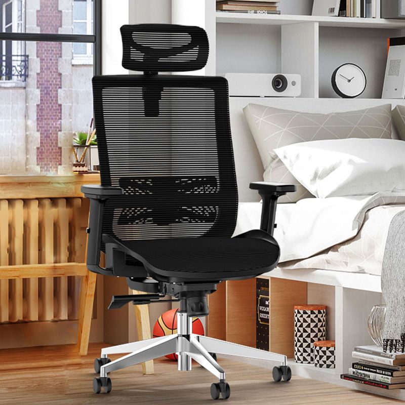 Removable Arms Desk Chair Modern No Distressing Office Chair with Wheels