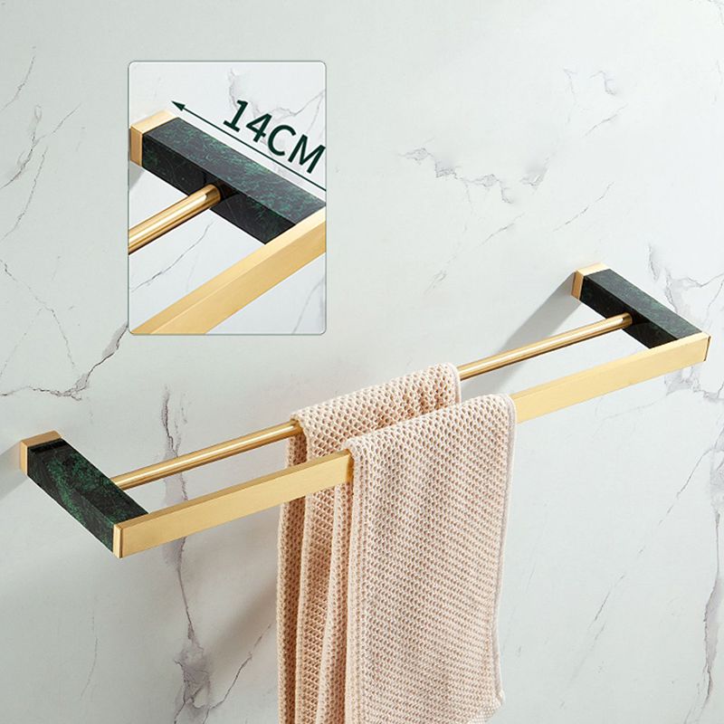 Brass Bathroom Accessory Set Marble Bathroom Accessory Kit for Home