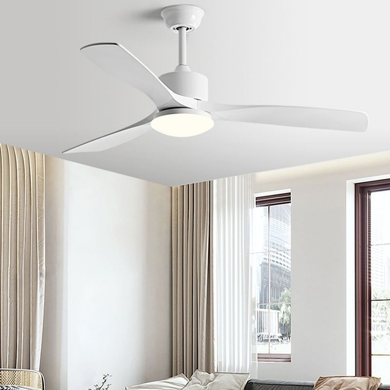 Metal Fan Shape Ceiling Fan Modern Style 1 Light Ceiling Mount Fans Fixture for Bedroom