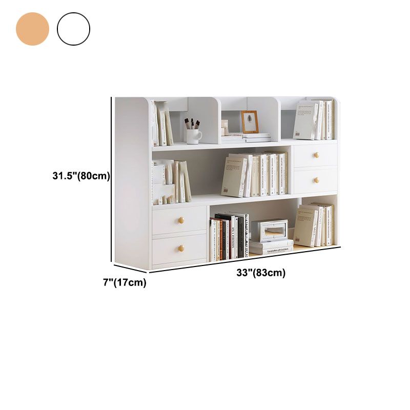 Libreria in stile moderno a spalla aperta libreria scaffale orizzontale per home office