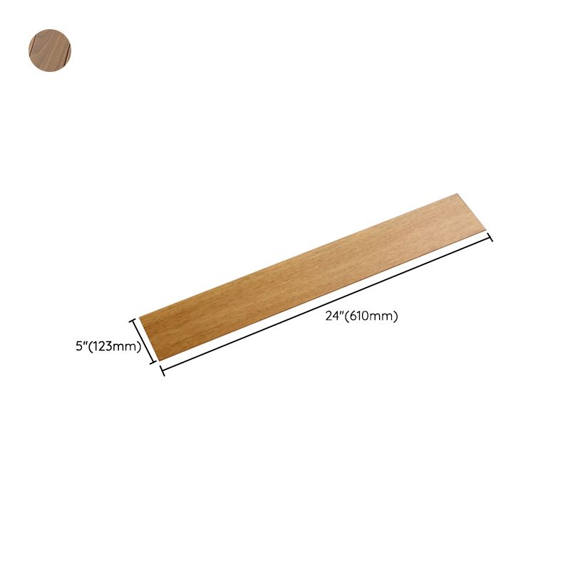 Modern Wood Flooring Wire Brushed Water Resistant Click-Locking Wood Tile