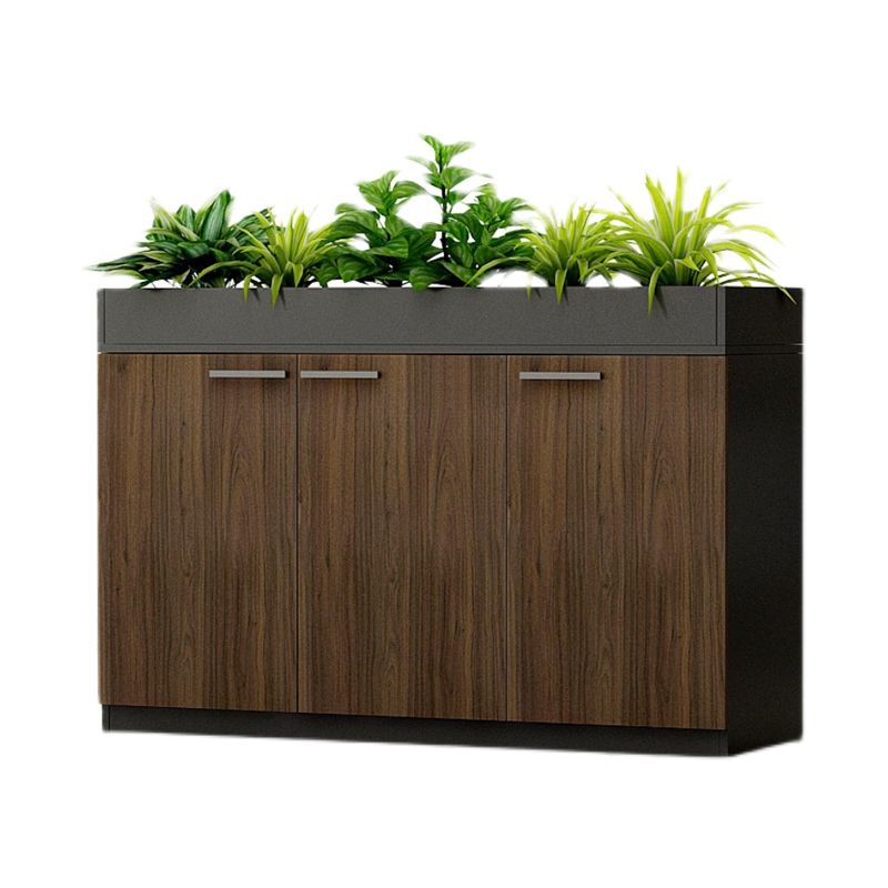 Wood Filing Cabinet Contemporary File Cabinet with Storage Shelves