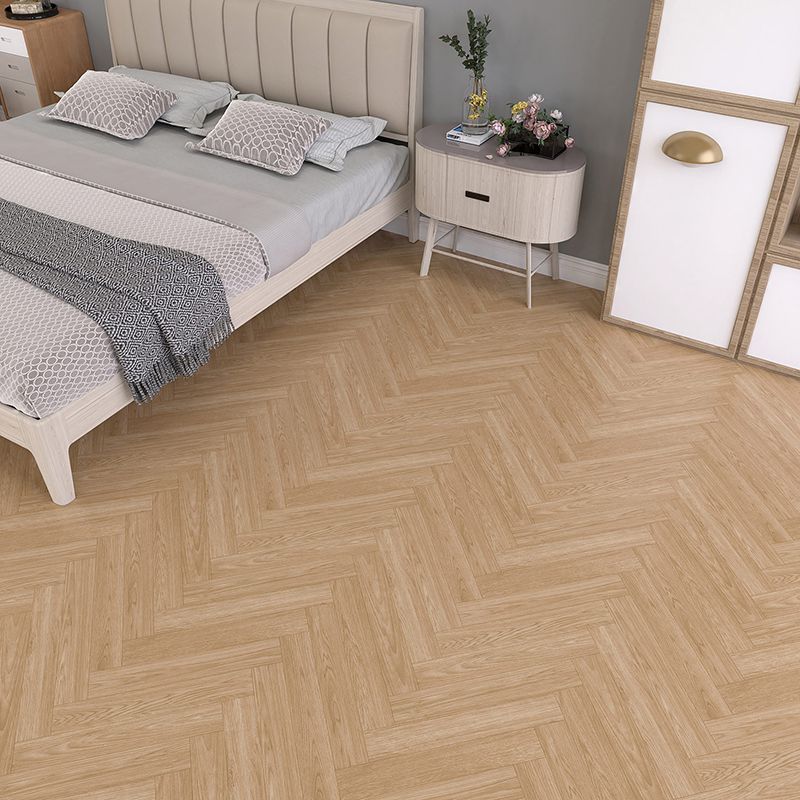 Scratch Resistant Plastic floor Rectangular Fabric Look Square Edge Floor