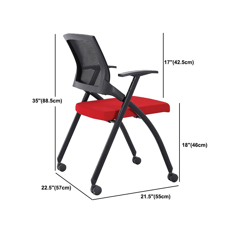 Contemporary Conference Chair Mid-Back Ergonomic Office Chair