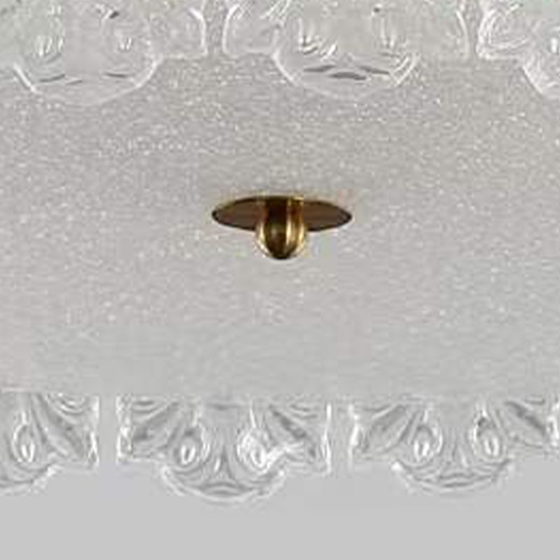 Creative Glass Shade Ceiling Light Household Flush Mount for Bedroom