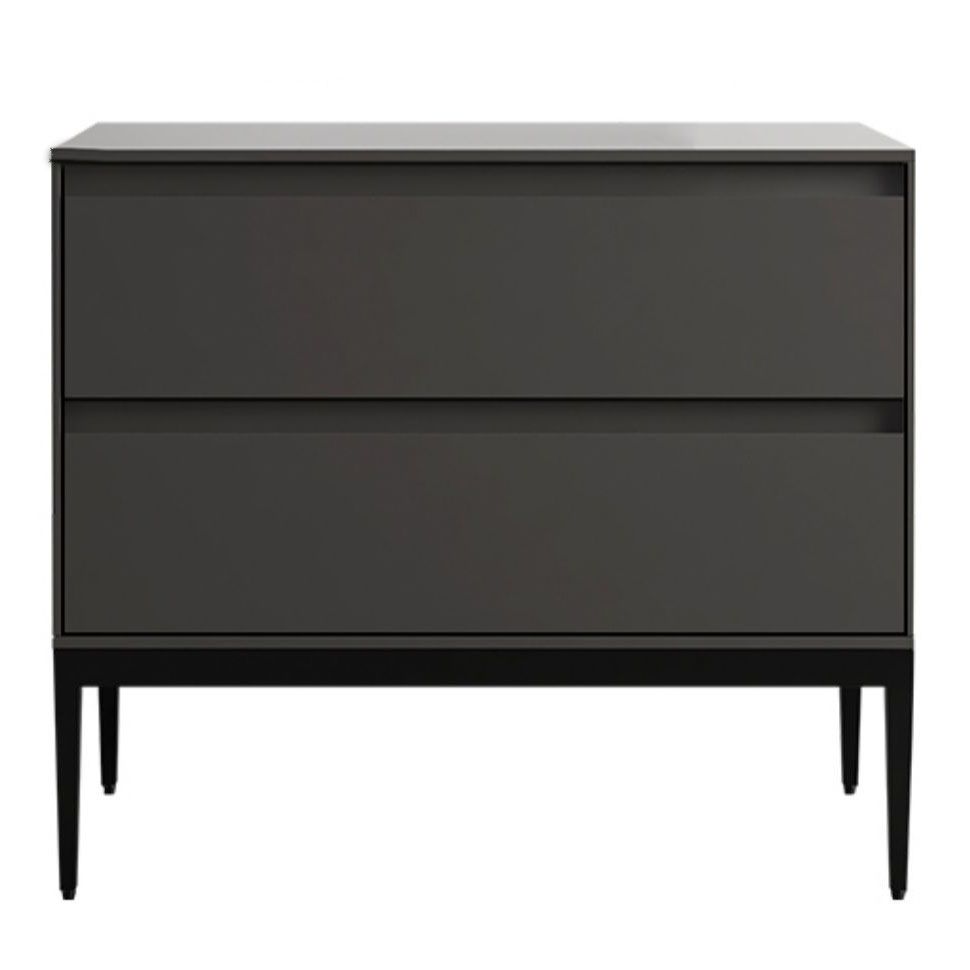 Modern Accent Table Nightstand Wooden Bedside Cabinet for Bedroom