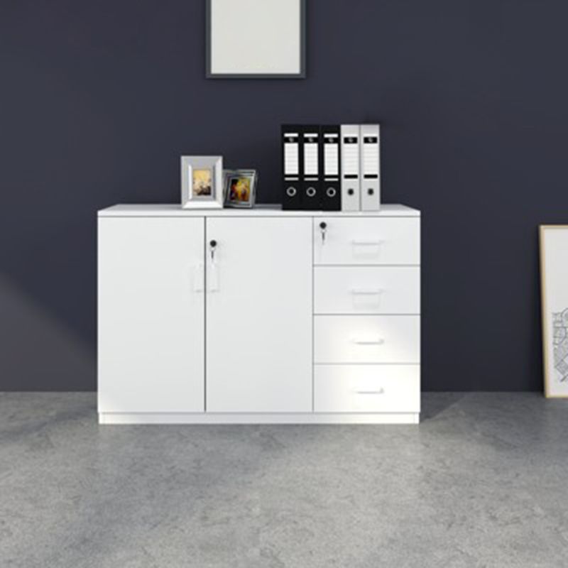 Wood Filing Cabinet Contemporary  Cabinet with Storage for Home or Office