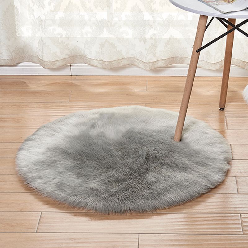 Comfort Soft Shag Rug Simplicity Plain Carpet Polypropylene Washable Carpet for Home Decoration