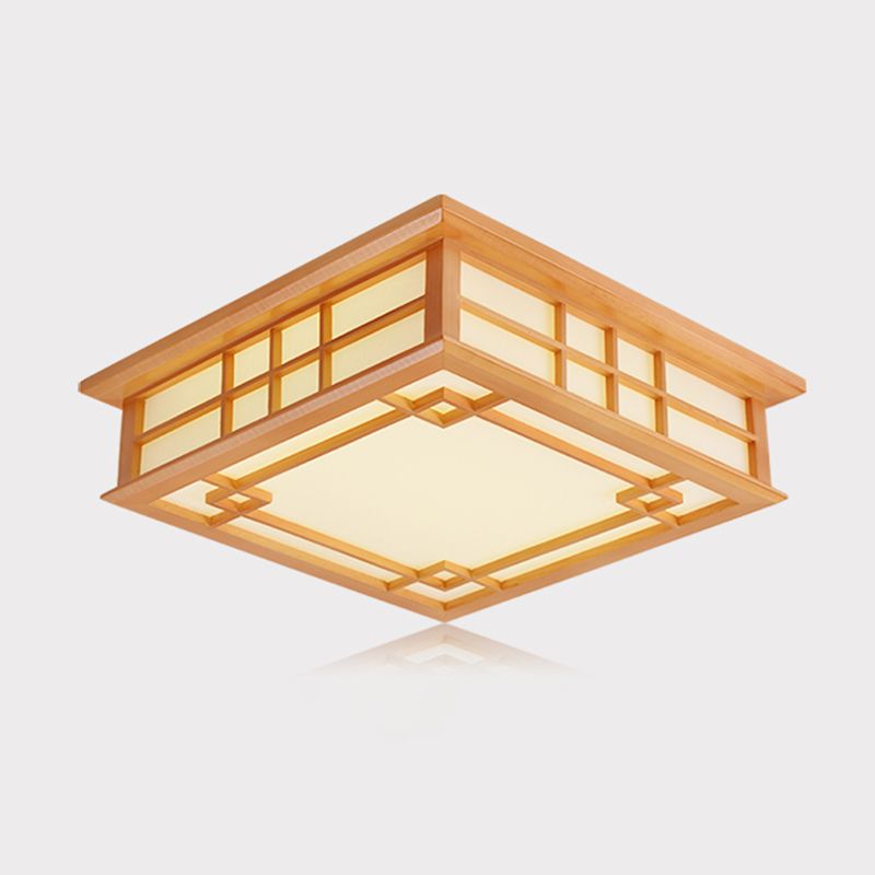 Contemporary Square Flush Mount Ceiling Light 1 Light LED Flush Ceiling Lights