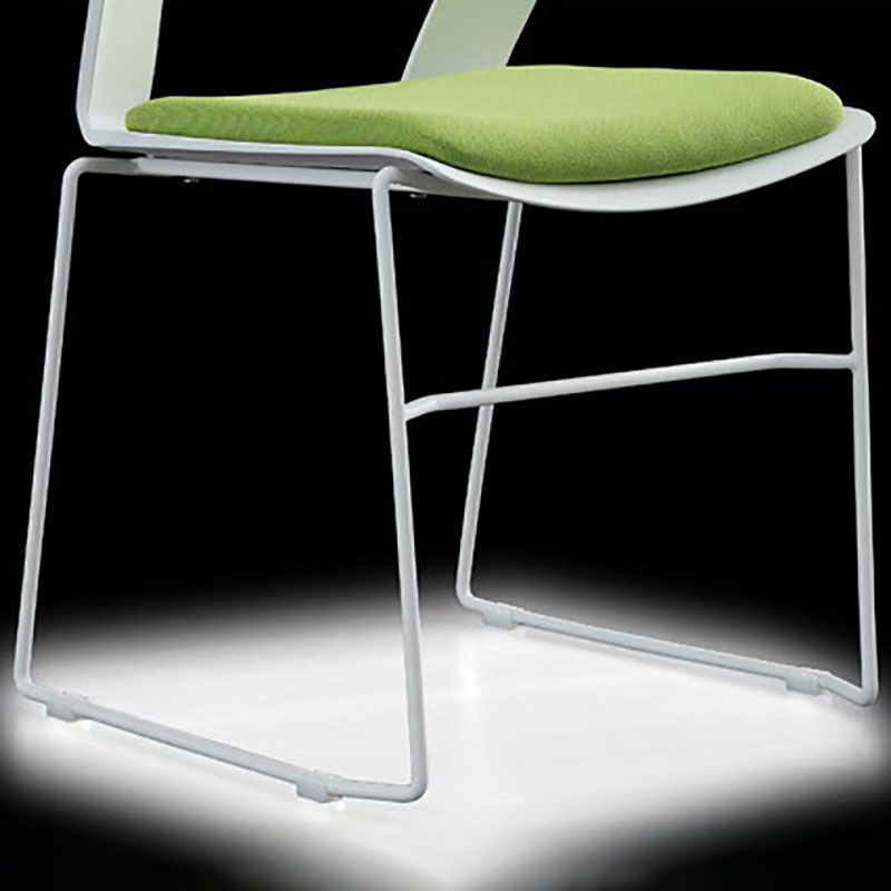 Modern Plastic and Mesh Desk Chair with Mid Back Home Office Chair