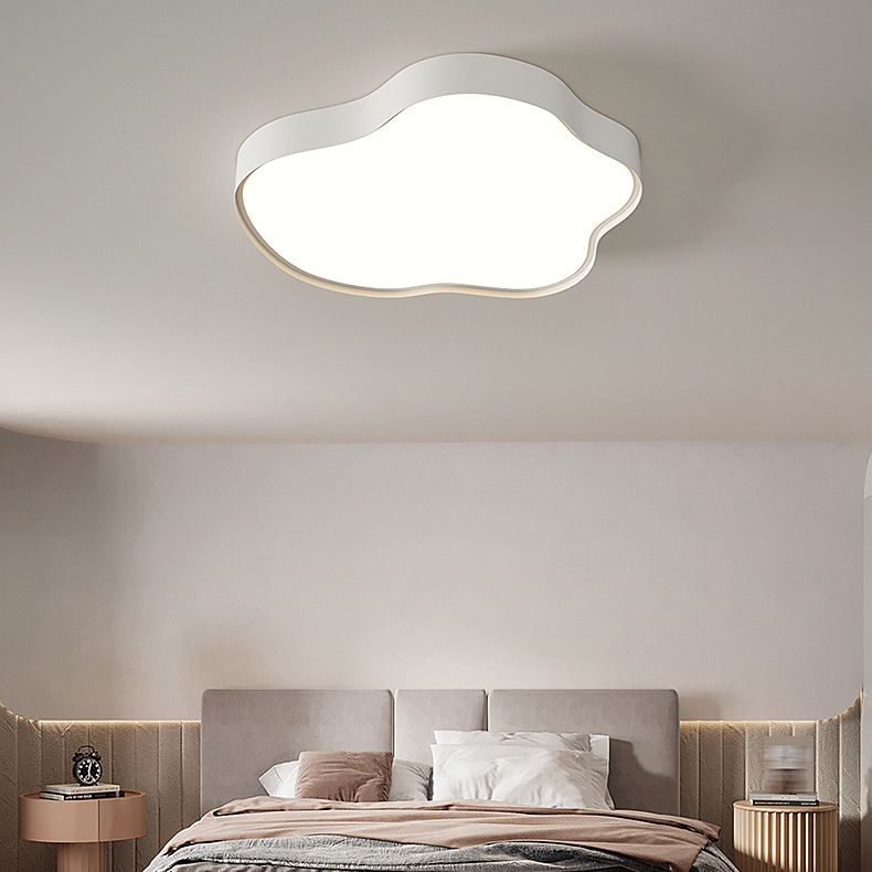 Cloud Shape Flush Mount Light Fixtures Modern Flush Mount Ceiling Light