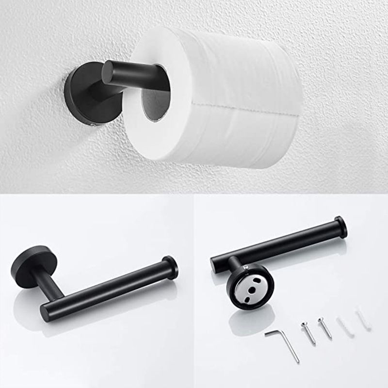 Traditional 2- Piece Bathroom Hardware Set Towel Ring/ Paper Holder