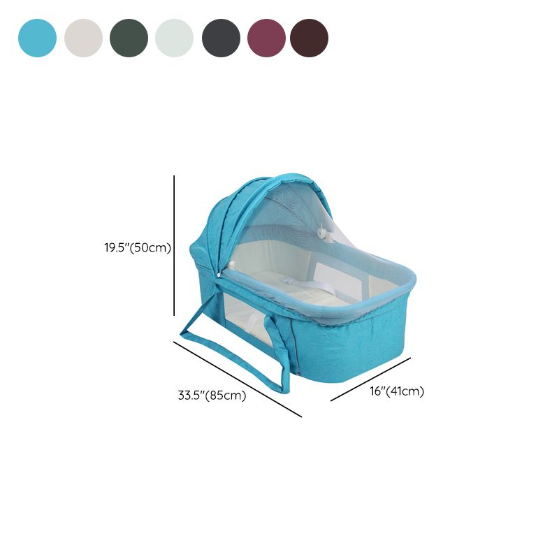 Modern Style Fabric Moses Basket Folding Outdoors Baby Crib Cradle