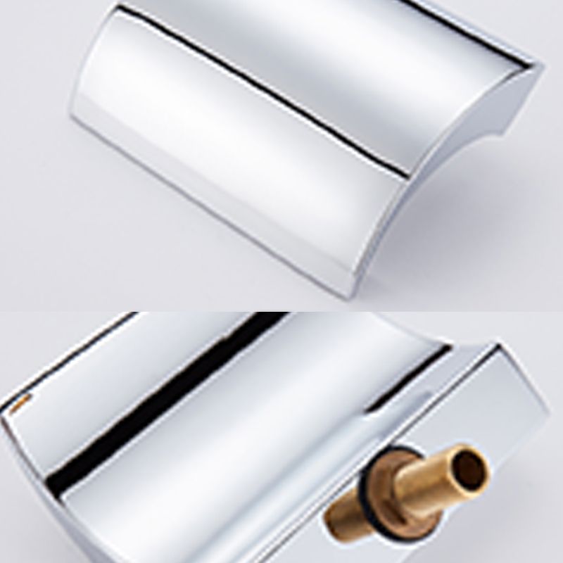 Modern Brass Roman Bathtub Faucet Waterfall Spout Tub Faucet