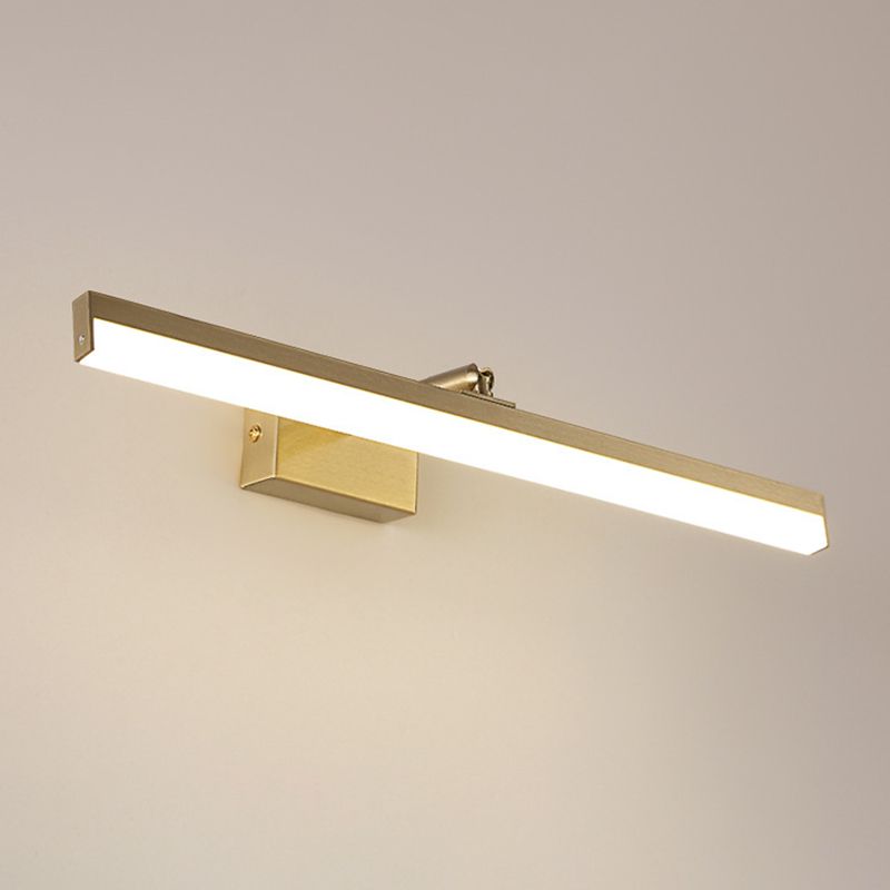 Moderno minimalista de estilo Led Led Luce Lightings Lights Lighting de pared de tocador de acrílico.