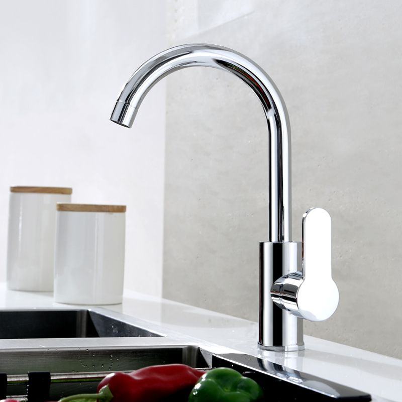 Modern Pot Filler Brass Lever Handles and Supply Lines High Arch Pot Filler Kitchen Faucet