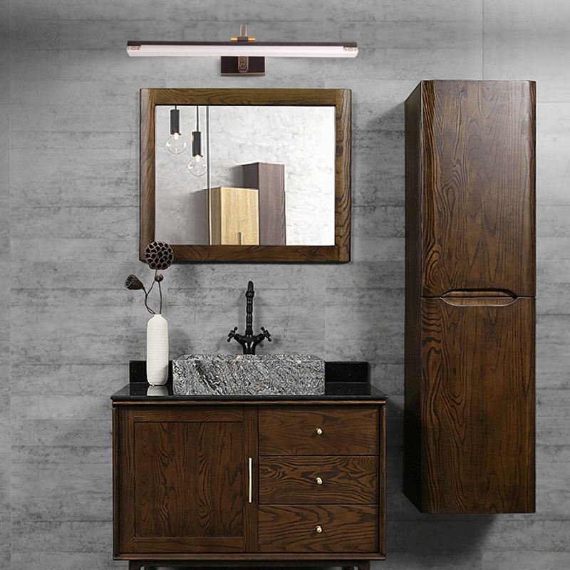 Modern LED Mirror Lamp Copper Vanity Light Fixtures for Bathroom