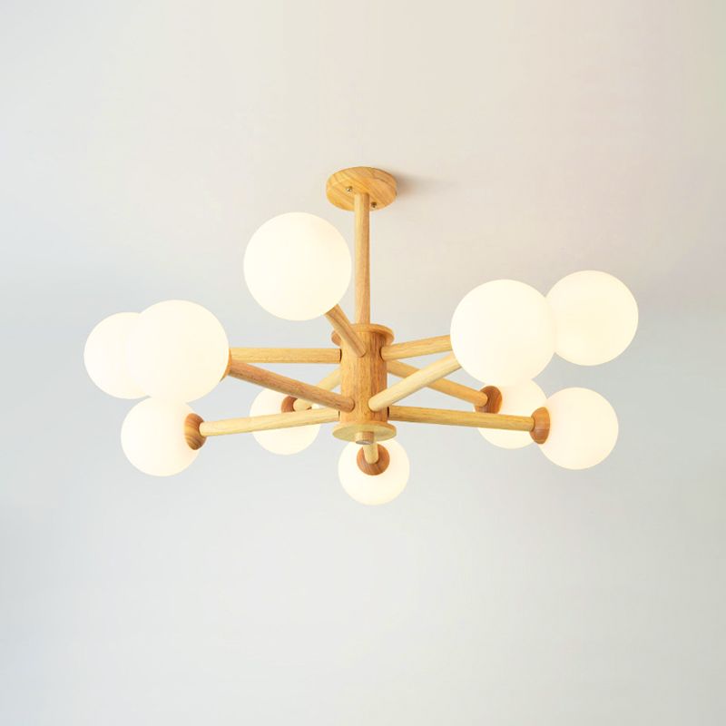 Modern Sputnik 10-light Ceiling Light For Bedroom