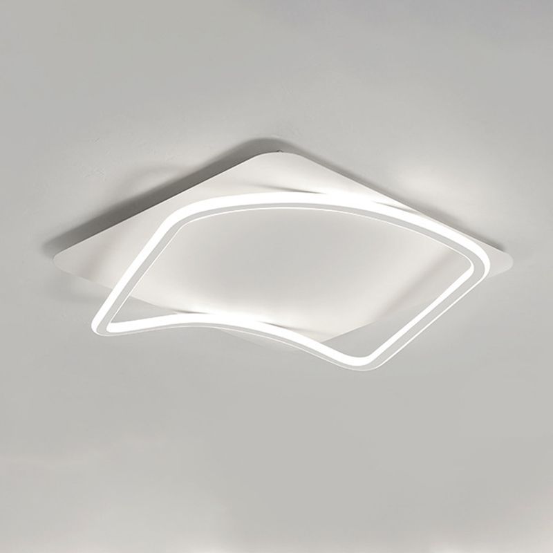 Modernism LED White Ceiling Light Flush Mount Lighting for Kitchen Home