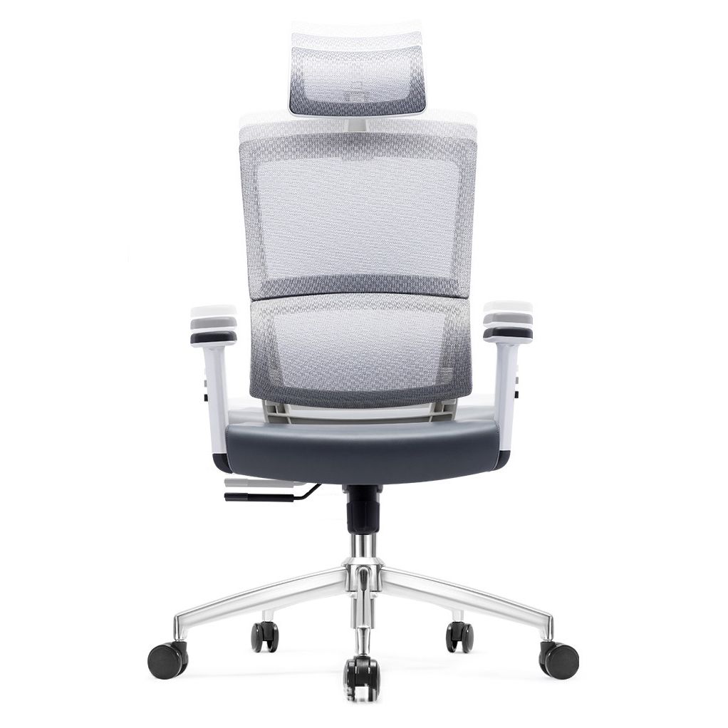 Modern & Contemporary Wheels Chair Microfiber Desk Chair High Back Office Chair