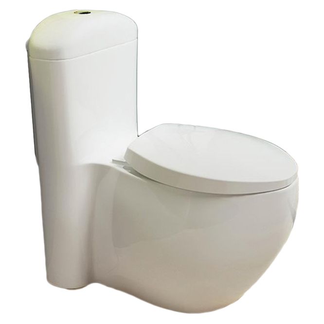 Traditional Toilet Bowl One Piece Toilet Floor Mounted Siphon Jet Flush Toilet