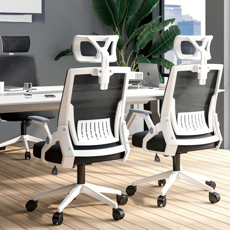 High Back Mesh Desk Chair Adjustable Arms Office Chair for Home Office