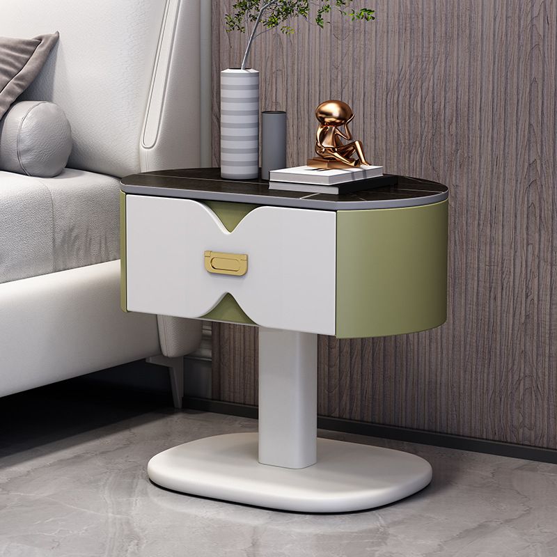 Drawer Storage Bedside Cabinet Modern Bed Nightstand for Bedroom