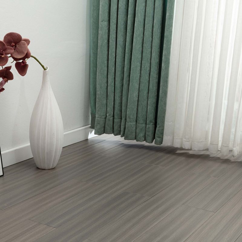 Traditional Plank Flooring Wire Brushed Waterproof Click-Locking Wood Tile Set