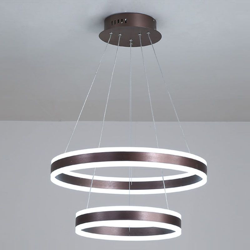 Modern Simple Light Luxury Style Pendant Chandelier Light for Bedroom Dining Room Living Room