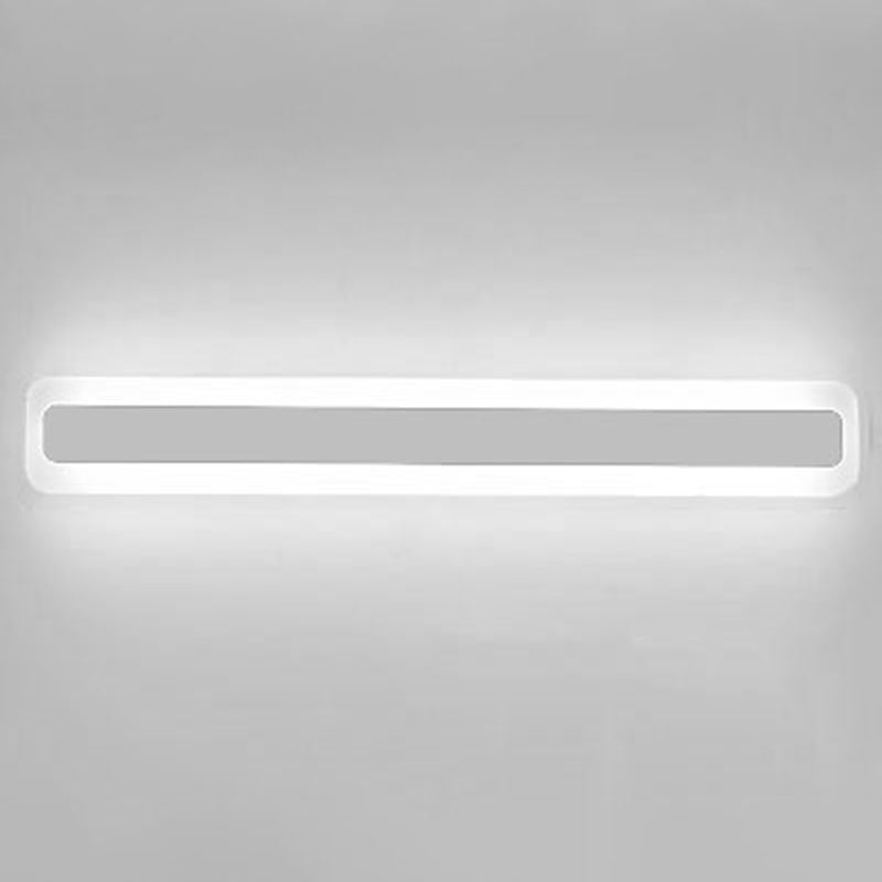 Luz de espejo de tiras blancas Ligas de metal Led de estilo de metal para baño para baño