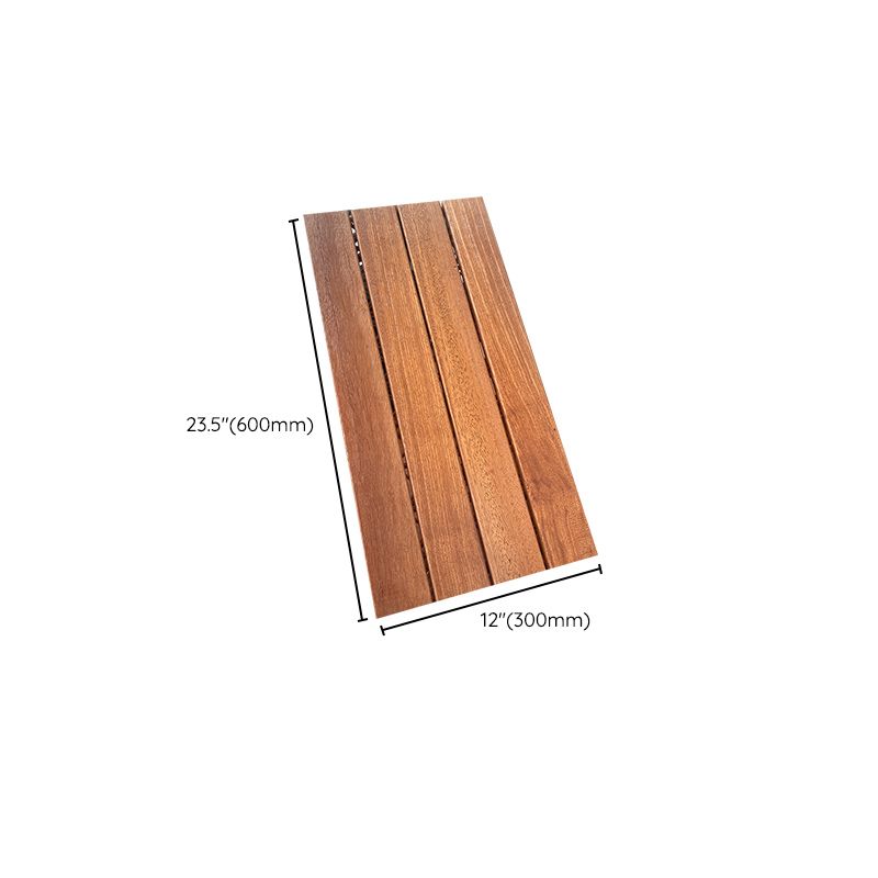 Wood Floor Planks Water Resistant Interlocking Solid Wood Plank Flooring