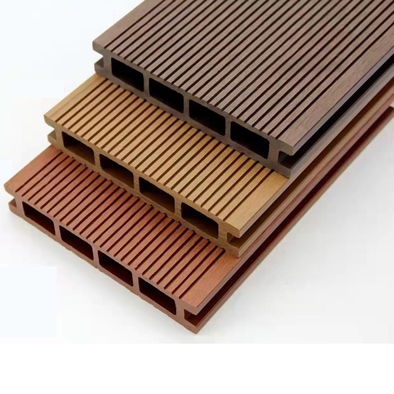 Striped Pattern Patio Flooring Tiles Square Nailed Flooring Tiles Garden