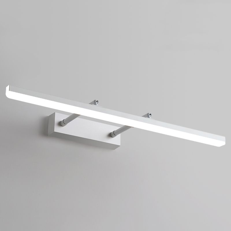 Strip Baño de baño Luz Luz de luz LED METAL CONTROMINA DE MANTE DE MUNTA