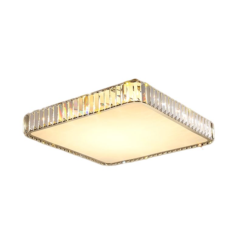 Modernism Flush Mount Lamp Crystal LED Ceiling Lighting for Bedroom