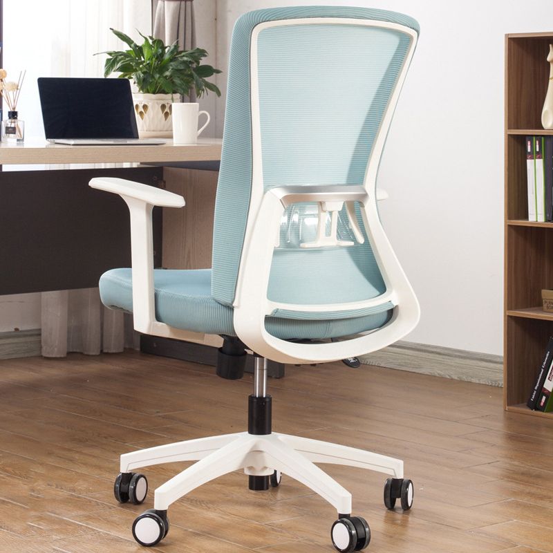 High Back Home Office Chair Height-adjustable Swivel Rolling Task Chair