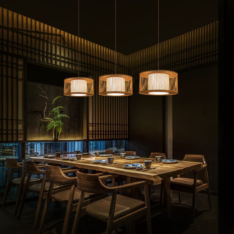 BAMBOO DOW DOW LIGHTING ASSIMENTE ASIA LIGHITTO A 1 LIGHT per sala da pranzo