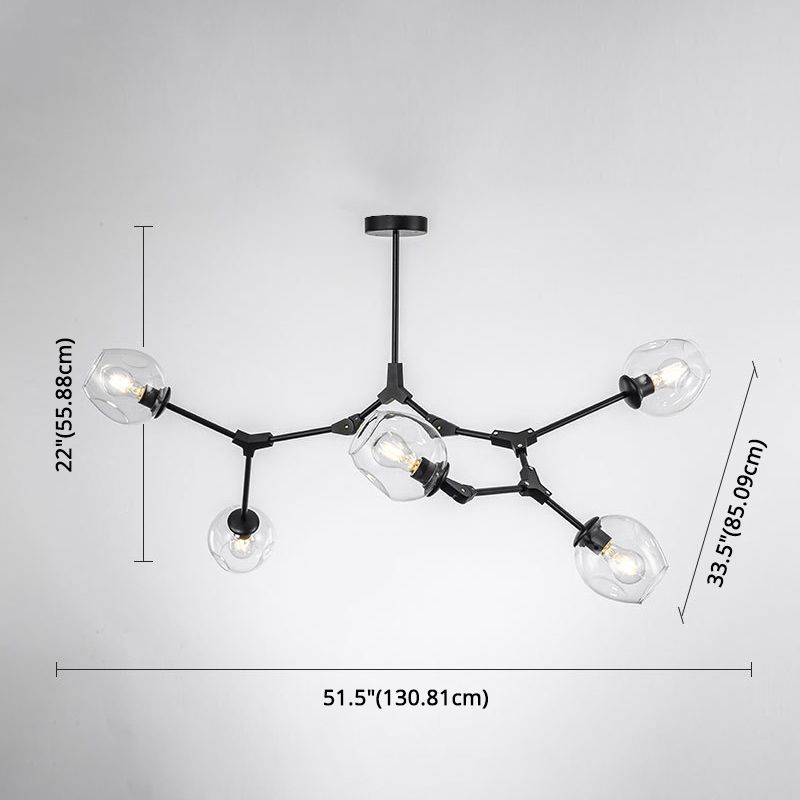 Lustres de lustre ramifiant