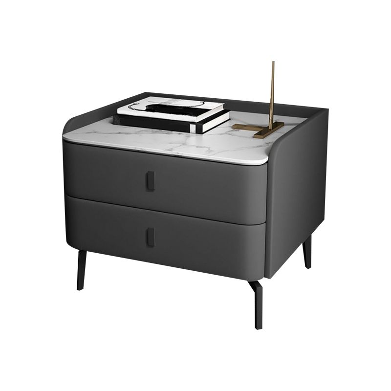 Contemporary Nightstand Contemporary Bed Nightstand with Drawers