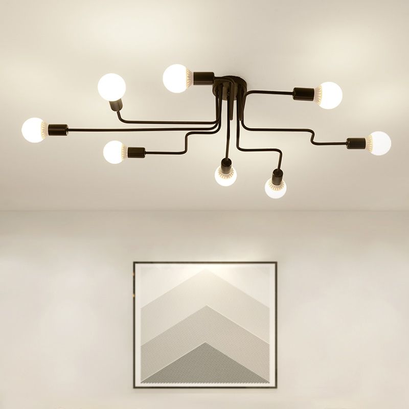 Flush Mount Light Fixtures Modern Flush Mount Ceiling Light for Dining Room