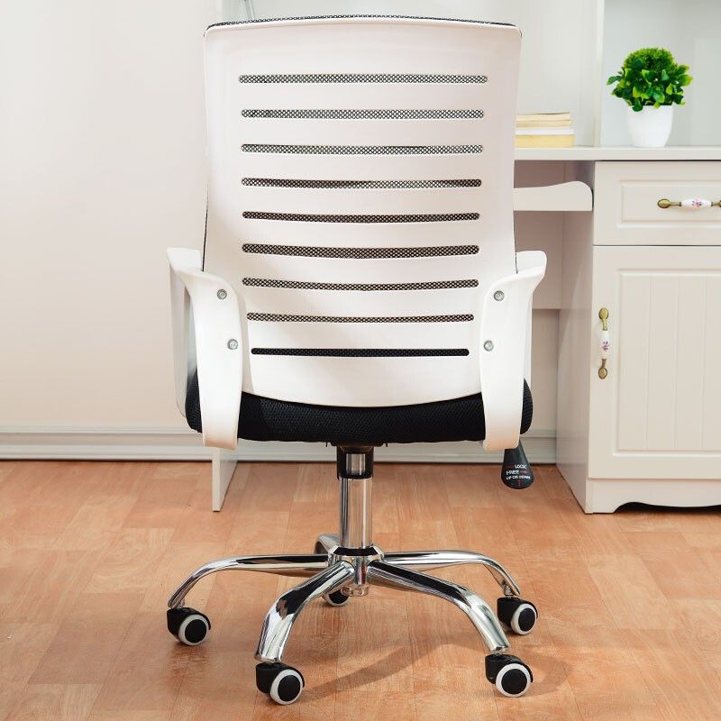 Contemporary Mid-Back Arm Chair Conference Microfiber Desk Chair