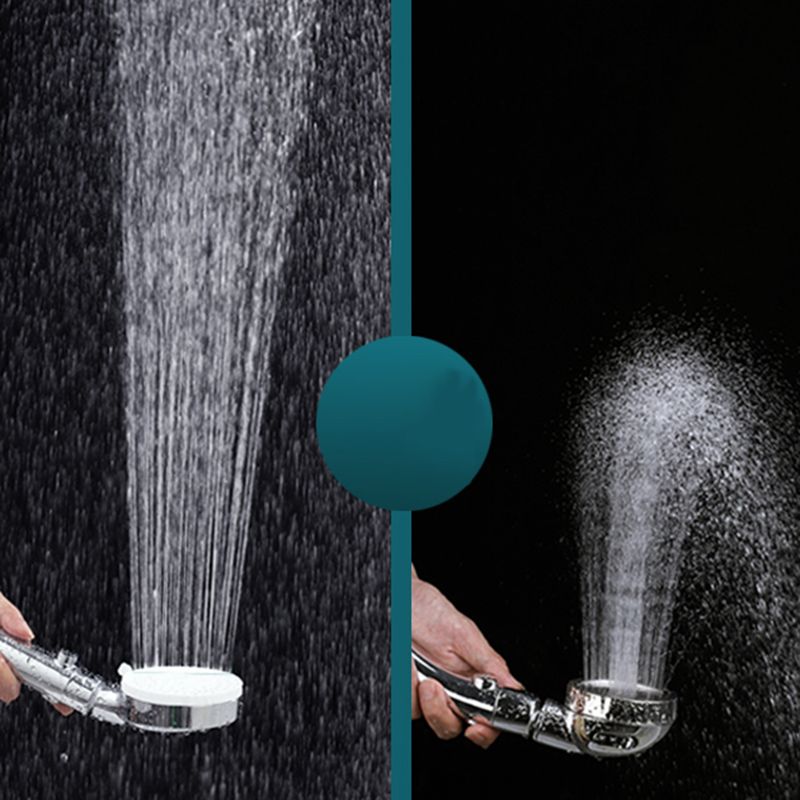 3 Sprays Shower Head Adjustable Spray Pattern Swivel Handheld Shower Head