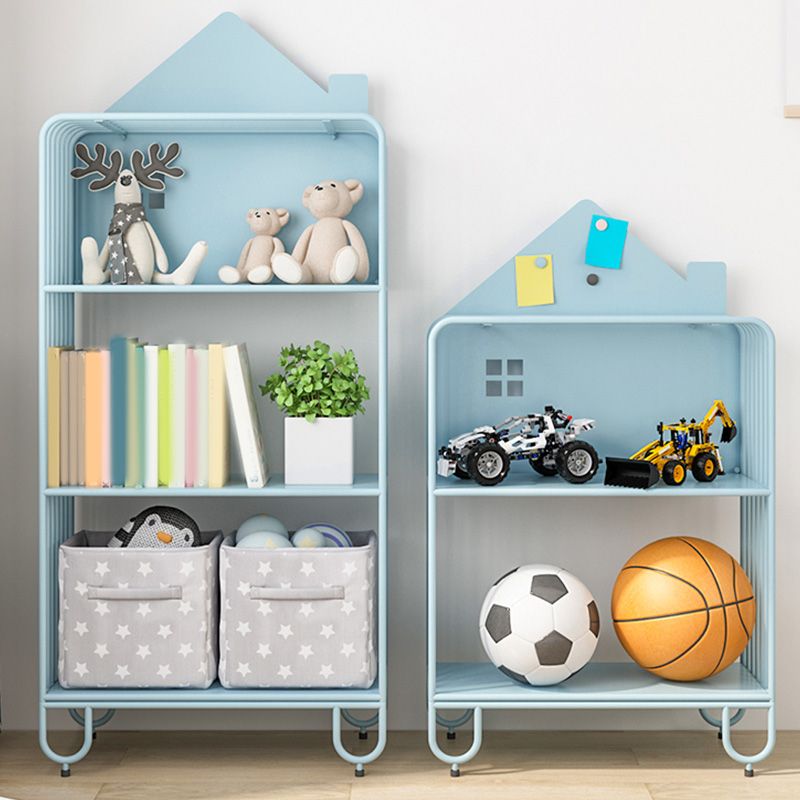 Open Back Standard Bookshelf Metal Shelves Included Bookcase