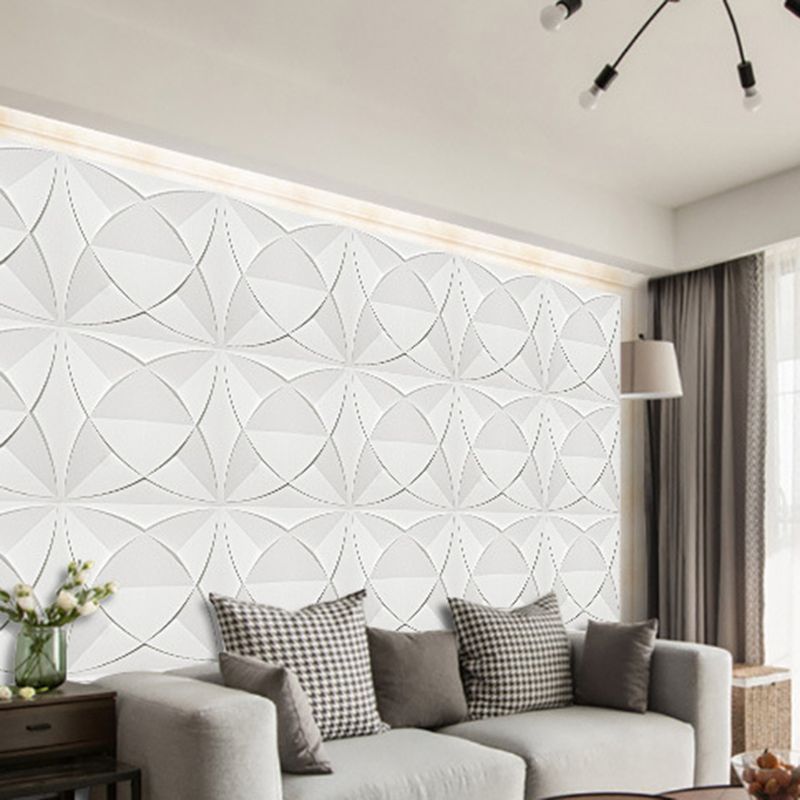 Modern Wall Paneling Peel and Stick Geometric Pattern Wall Paneling