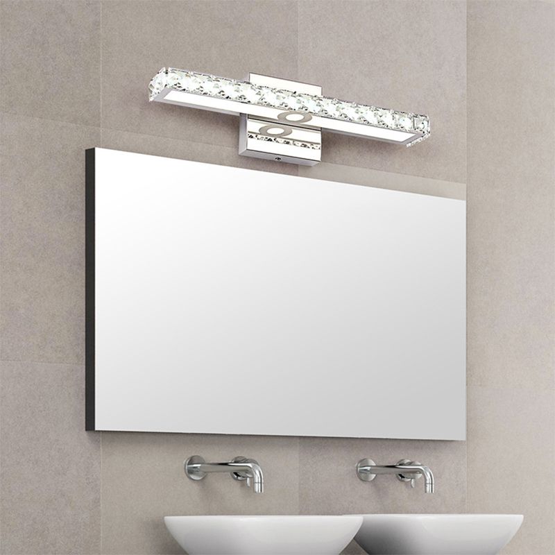 Lámpara de pared de baño LED de estilo de pared de tocador de tocador de tocador de rectáneo